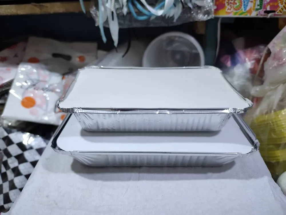 Barquettes Aluminium Rectangulaires (2 tailles)