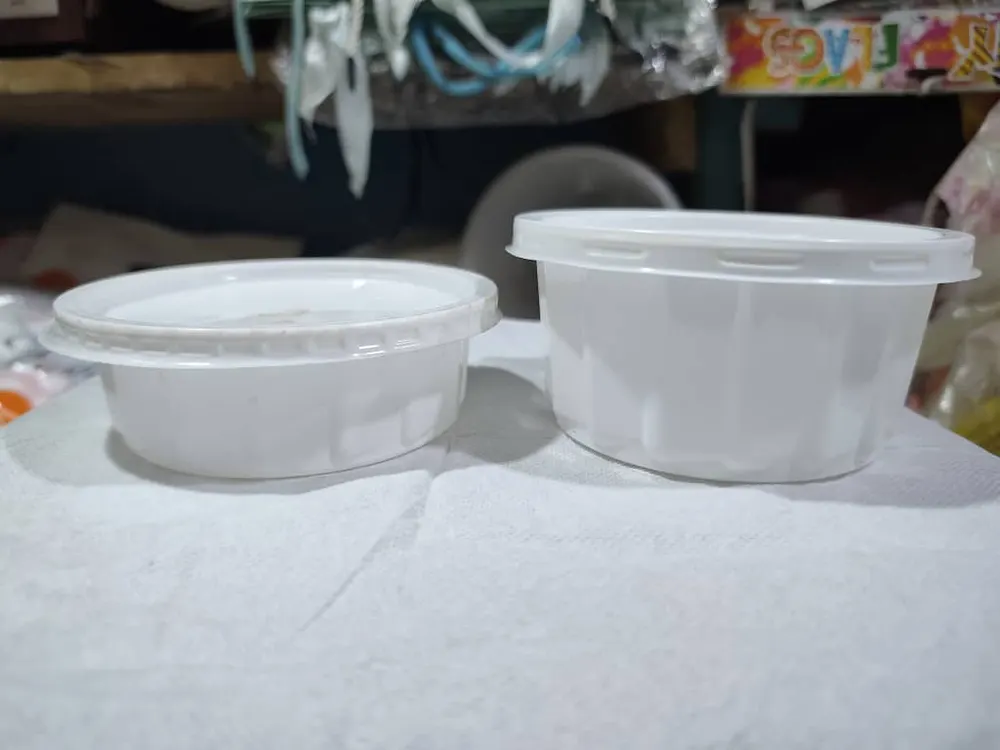 Bol Plastique Rond + Couvercle